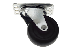 #72 - 2" polyolefin roller with mounting bracket